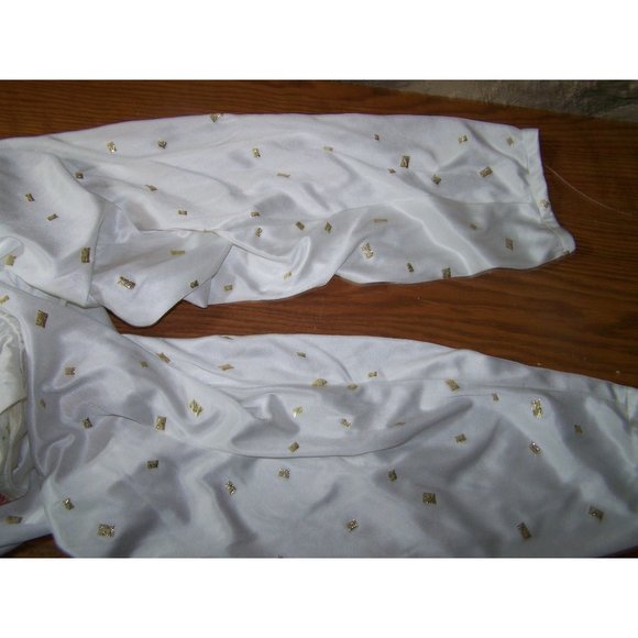 Vintage Diamond's Run Jumpsuit Harem Leg 9/10 Parachute 90's White - Picture 10 of 11